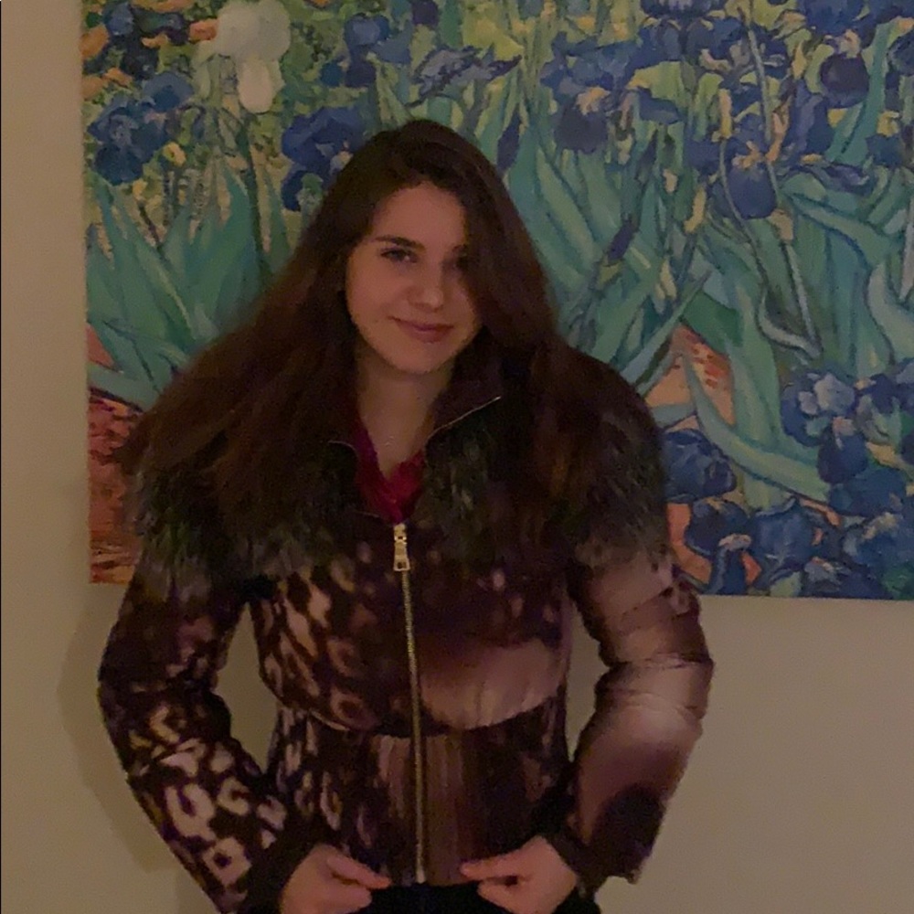 Prada exclusive winter jacket with real fox fur